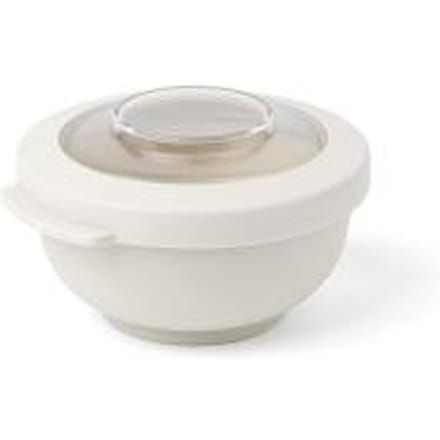 Amuse Life Bowl - Lunchbox - Compacte Vershouddoos met Tritan Deksel - Voor onderweg - Vaatwas en microgolfbestendig - 200 ml - Grijs