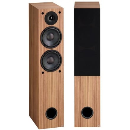 Acoustique Quality WEGA 53 - Colonne de sol, ensemble de colonnes deux voies d'une puissance de 200W / NOYER , Acoustique Quality marron