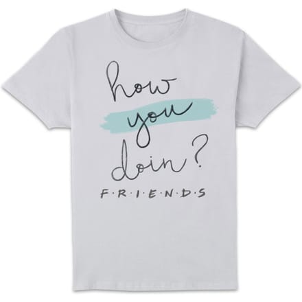 Friends How You Doin? t-shirt - Wit - M