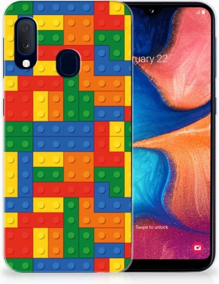 Samsung Galaxy A20e TPU bumper Blokken