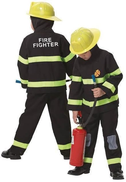Brandweer kostuum kind - Maat 104