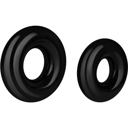 NS Novelties - Renegade Double Stack - Rings Zwart