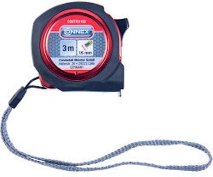 Connex COXT701163 ABS Rolmeter 16mm 3m