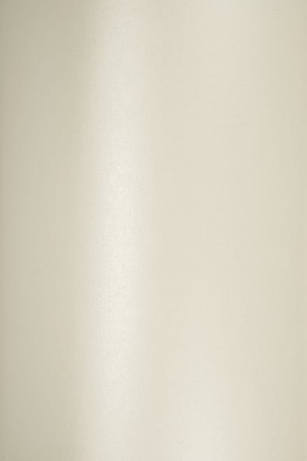 Netuno - wit metallic papier - A5 - 14,8 x 21 cm - 10 vellen - 120 gram - Majestic Milk