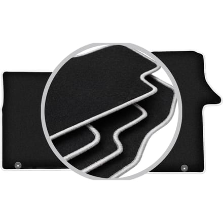 CARLUX-SILVER automatten voor: Renault Trafic III bestelbus (2014-)
