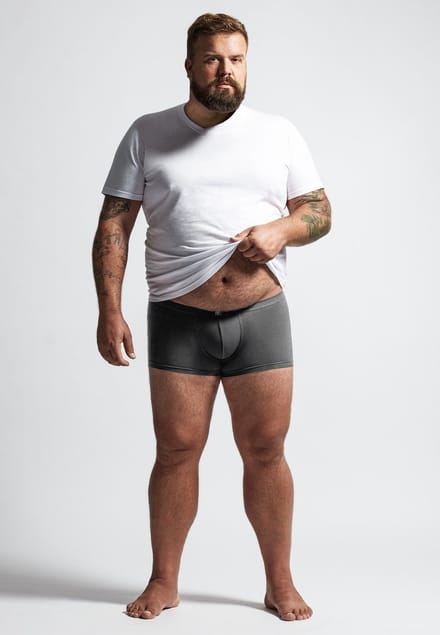 CECEBA Konvex 2-pack Heren Boxer - Grijs/Zwart