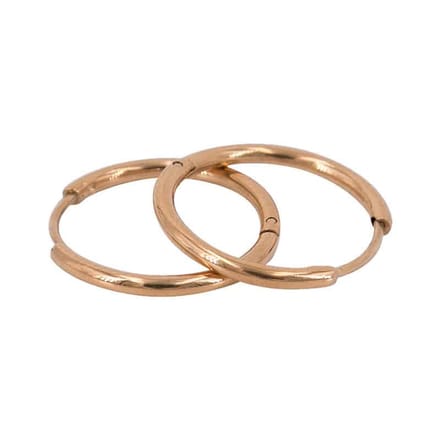 Kalli edelstalen Oorbel 1896 Rose 17mm