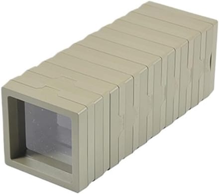 Sieraden Display Dozen - Opbergdoosjes Vitrine - Sieraden Presenteren - Drijvend Folie Effect - 7 cm - Groen