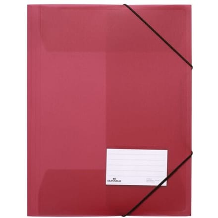 DURABLE hoekspanmap, DIN A4, PP, rood