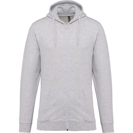 Kariban Sweater met rits en capuchon K479 - Ash Heather - M