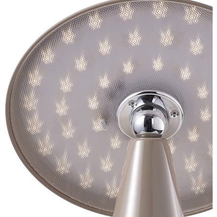 Beacon Lighting Beacon LED tafellamp op accu Kinoko, bruin, 27 cm, CCT