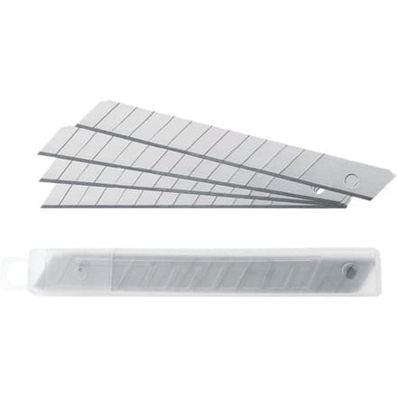 Westcott reservemesjes voor snijmes - 9mm - pak 10 strips - AC-E84007