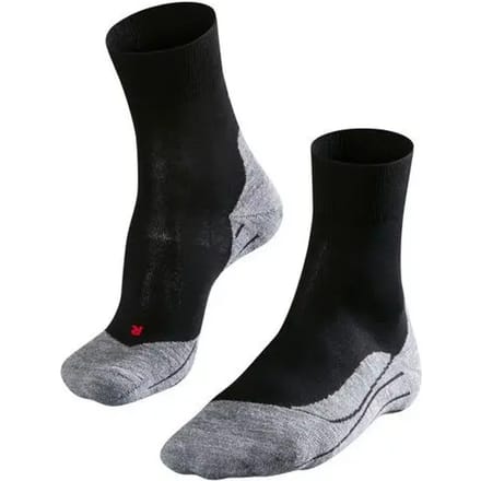 FALKE RU4 anti-blaar katoen functioneel materiaal hardloopsokken dames zwart - maat 35-36