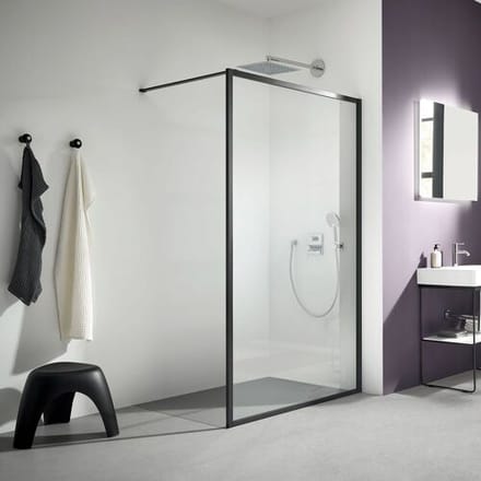 Kermi Dark Edition WALK-IN XD 100 x 200 cm XDWW4100203PK