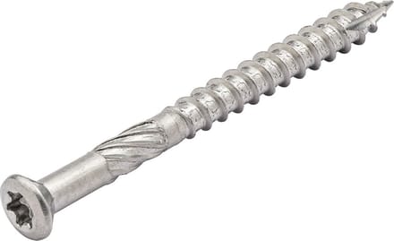 Vlonderschroeven - Torx 20 - 4x60mm - RVS-410 - Deeldraad (200 stuks)