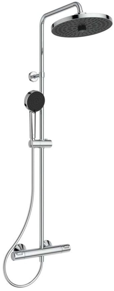 Ideal Standard CeraTherm - Doucheset met thermostaat, diameter 26 cm, 2 jets, chroom A7210AA