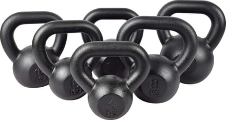 Zware Kettlebell van Gietijzer voor Kracht- en Cardiotraining