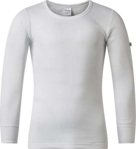 Gentlemen- heren thermo T-shirt - lange mouw - 50% polyester en 50% modal - wit - maat XL