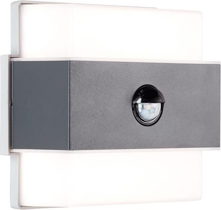 Brilliant ARCHIE - Buiten wandlamp met bewegingssensor - Antraciet