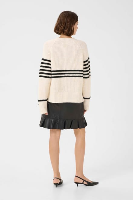 Pullover CUnicky Relaxed fit black offwhite