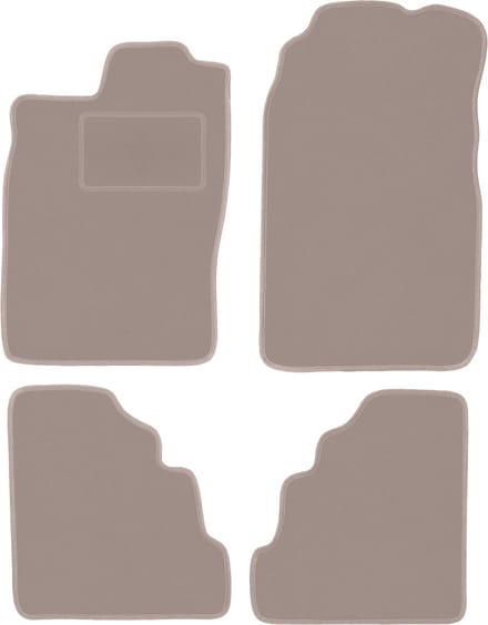 Beige veloursmatten voor: Saab 900 II hatchback, liftback (1994-1998)