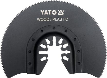 Yato Quick Release System - Brzeszczot Okrągły - Voor Zachte Materialen - Universele Compatibiliteit - HCS