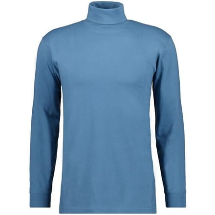 Ragman Long Sleeve Uni Col T-Shirt Single Jersey Blauwgrijs / male
