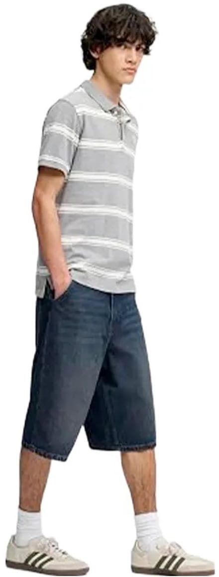 Superdry - Oversized Washed Denim Shorts - Heren - Jeans shorts