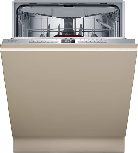 Neff S155EVX04E - Inbouwvaatwasser - Volledig ingebouwd - 14 couverts - B label - 44 dB - Knoppen - RVS - Home connect - Bestekmand
