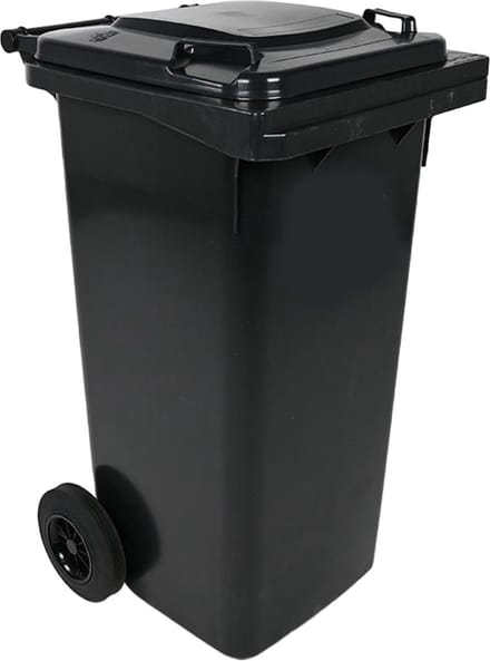 Mini Container - 120 liter Grijs - Kliko Afval Container 120liter - Afvalbak 120l