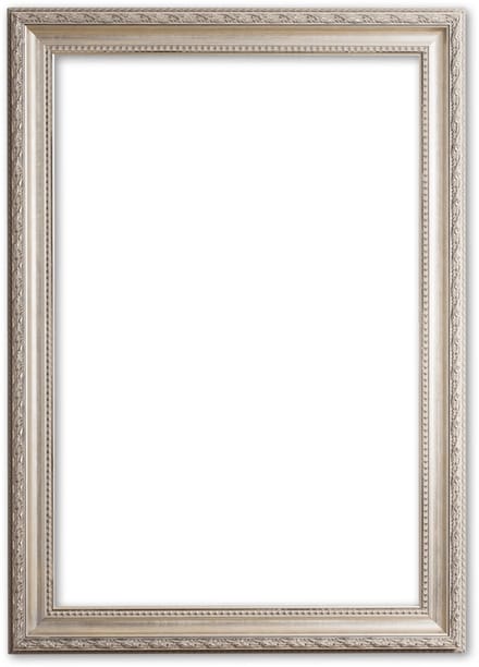 Barok Lijst A2 Zilver - Franklin