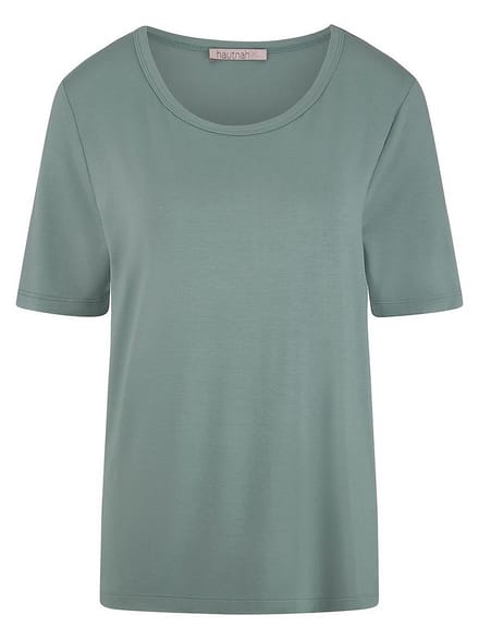 Kort pyjamashirt Van Hautnah groen