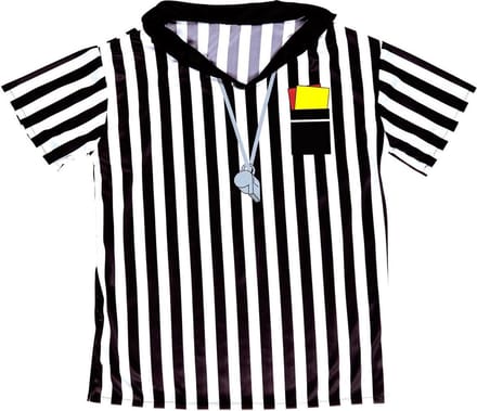 Scheidsrechters shirts voor party's