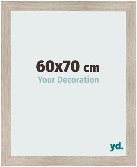 Your Decoration - Fotolijst 60x70 cm - MDF - Eiken Licht - Pisa