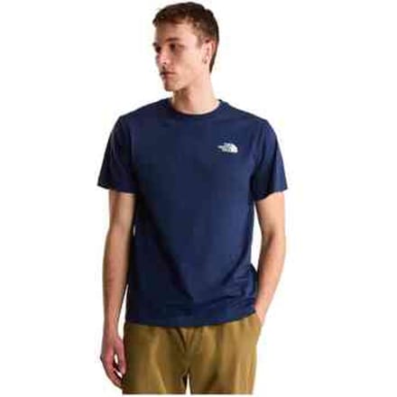 The North Face Heren Evolution Box NSE T-shirt Korte Mouw - Summit Navy