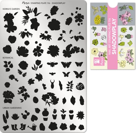 Moyra Stamping Plate 116 SHADOWPLAY
