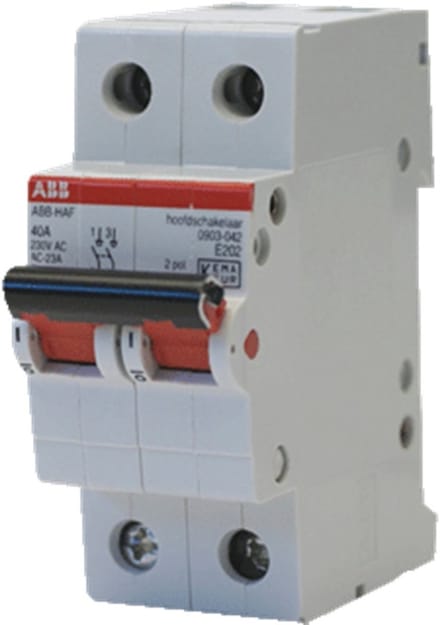 ABB Hoofdschakelaar 2P 40A - E202/40R HAF