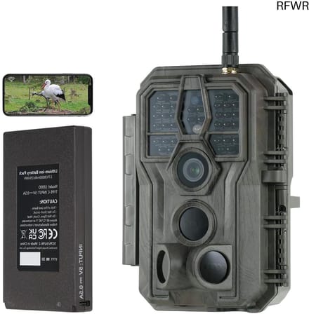 Wildcamera met Nachtzicht - Buitencamera - Waterdicht - Full HD - SD kaart