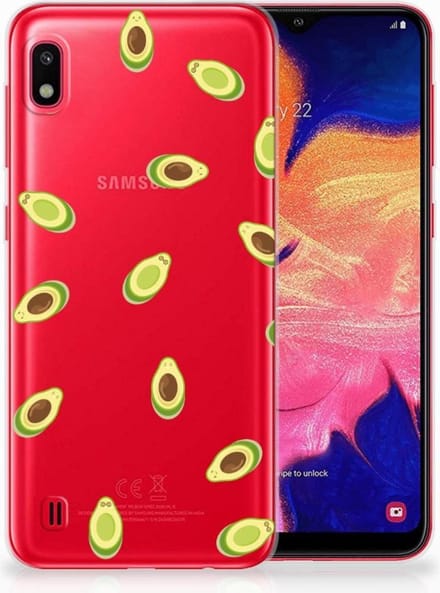 Samsung Galaxy A10 Siliconen Case Avocado