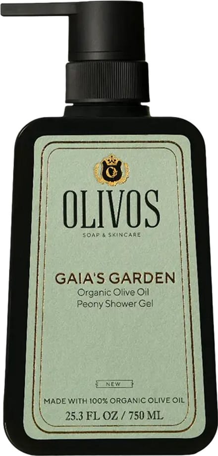 Gaia's Garden Olijfolie Douchegel - Pioenroos