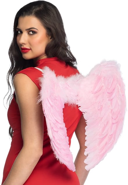 Boland - Vleugels engel Elysia roze Roze - Volwassenen - Vrouwen - Engel - Godin - Fantasy