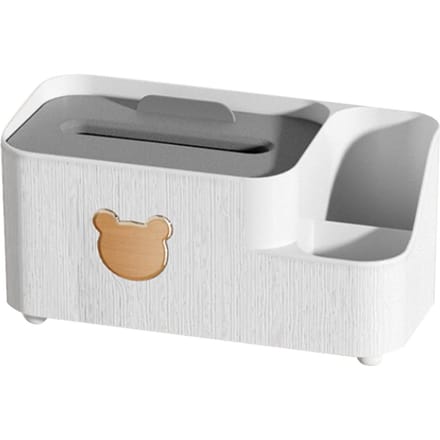 Bureau Tissuebox Cover PP Rechthoekig Multifunctioneel Schattig Modern Tissue Dispenser Houder met