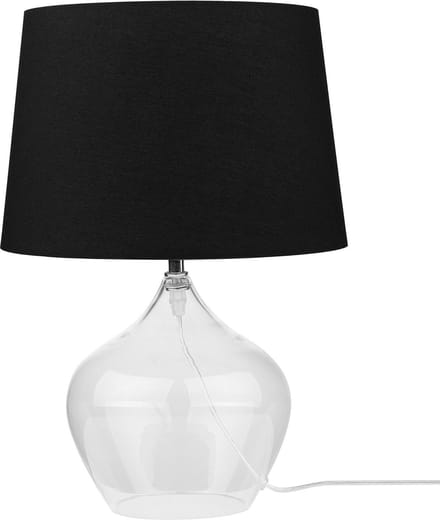 OSUM - Tafellamp - Zwart - Glas