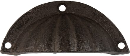 Clayre & Eef Handgreep 10x3x4 cm Bruin Metaal