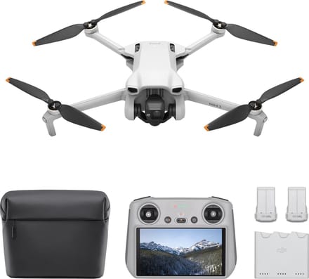DJI Mini 3 - Drone - Fly More Combo - Met DJI RC Smart Remote Controller