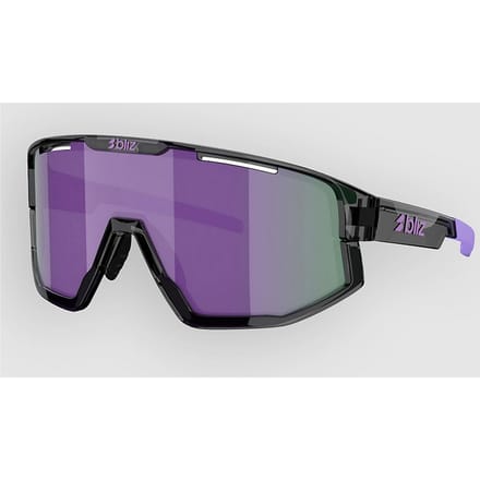 BLIZ Active Eyewear Fusion Small Crystal Black Zonnebril zwart