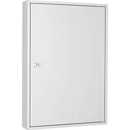 Formaat sleutelkast S 100, B 300 x D 80 x H 450 mm, tot 100 sleutels, lichtgrijs