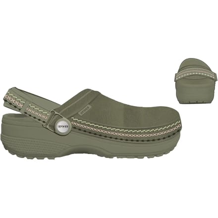 Klompen Crocs Crafted Vegan Suede