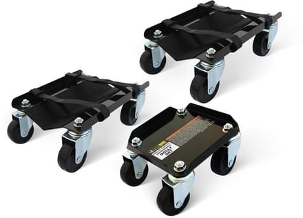 Verplaatsingsdolly Set voor Sneeuwscooters met Hoge Laadcapaciteit en Antislip