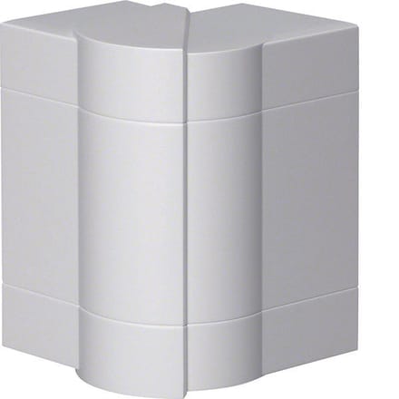 Hager BR651303H9016 Buitenhoek Buitenhoek (b x h x d) 130 x 68 x 68 mm Wit 1 stuk(s)